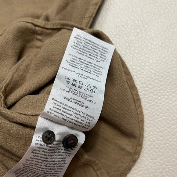 NWT - Jack & Jones Men’s Vintage Brushes Casual Shirt - Size L - Picture 10 of 10